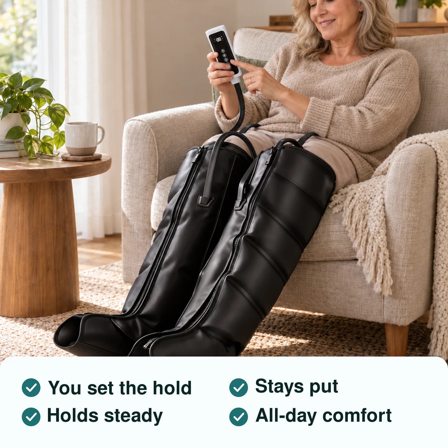 EverEase™ AeroWrap Compression Leg Massager